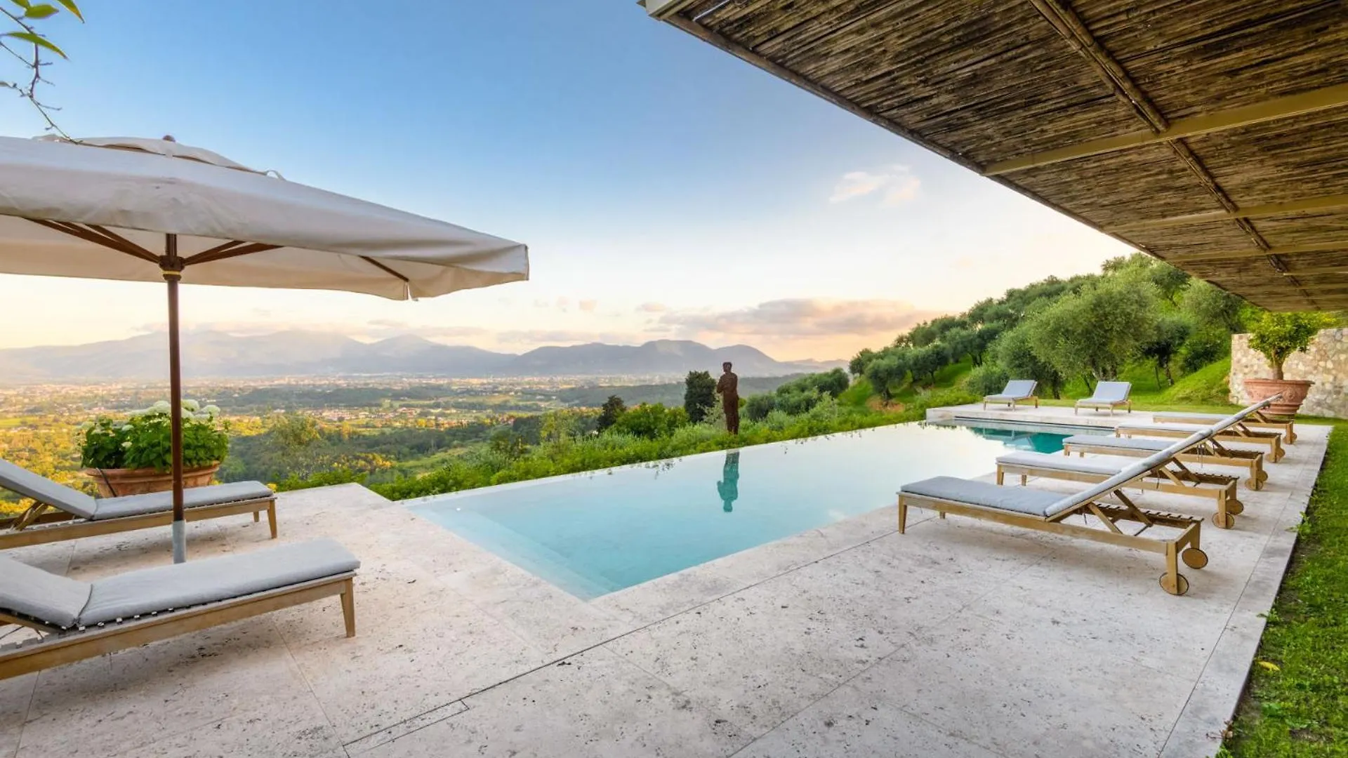 Villa Sunset, Luxury Farmhouse With Infinity Pool Lucca 0*,
